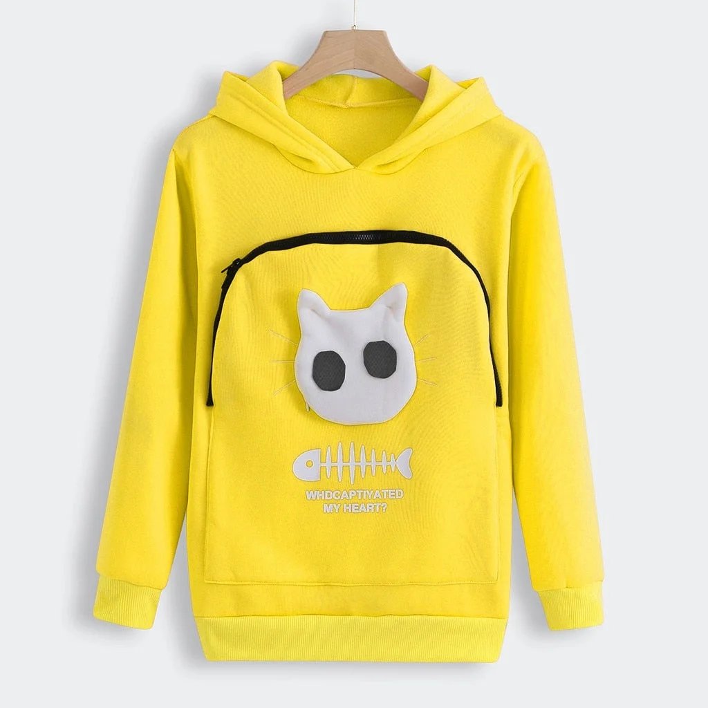 mamymarket™-Cat Lovers Hoodie Cuddle Pouch