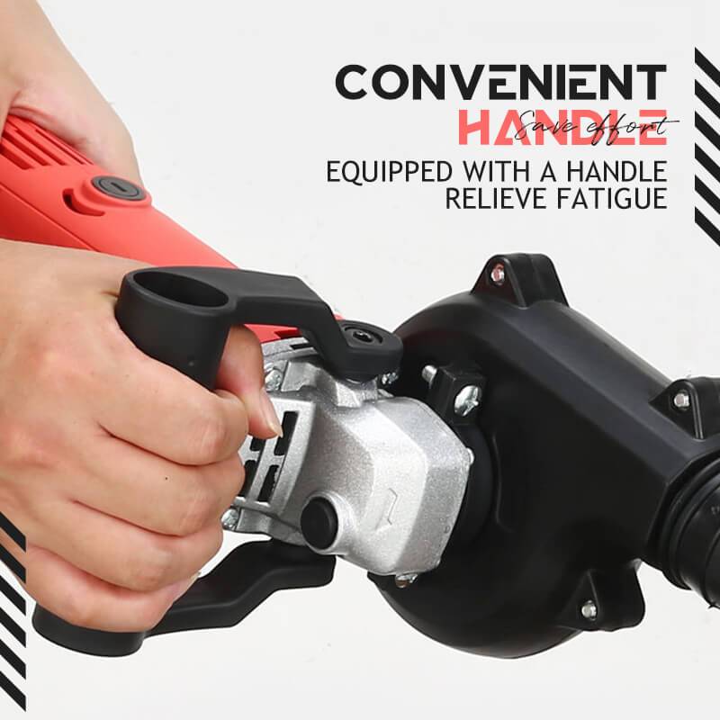 2-in-1 Angle Grinder Handheld Vacuum Cleaner