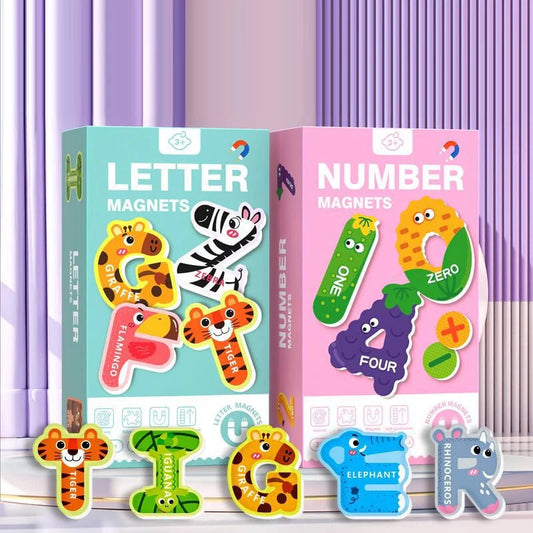 mamymarket™-Animal-shaped Magnetic Alphabet