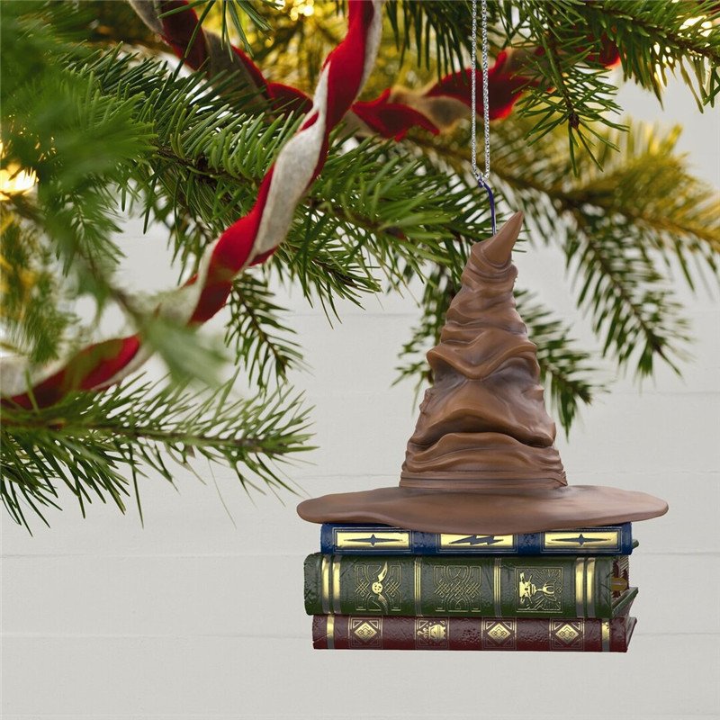 Christmas Harry Potter hat ornaments