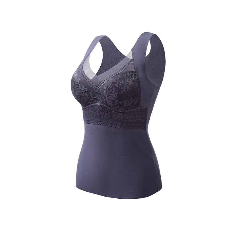 🔖2-in-1 Built-in Bra Thermal Underwear✅