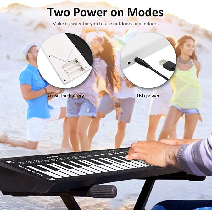 mamymarket™- Hand Roll Portable Piano