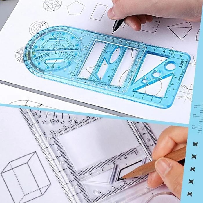 mamymarket™-Multifunctional Geometric Rulers – mamymarket.com