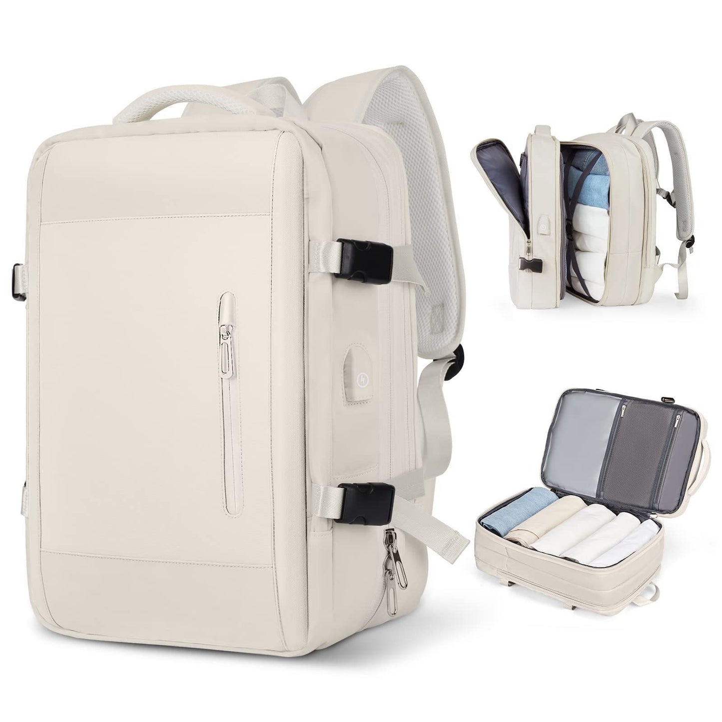 mamymarket™-Expandable Travel Backpacks, for 15.6′′ Laptop