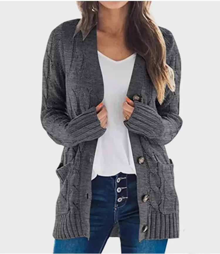 🔥 Women's Autumn Midi-Length Knit Sweater