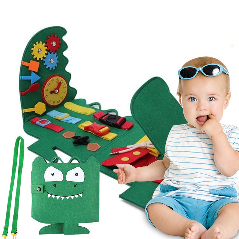 mamymarket™-Children's preschool crocodile felt