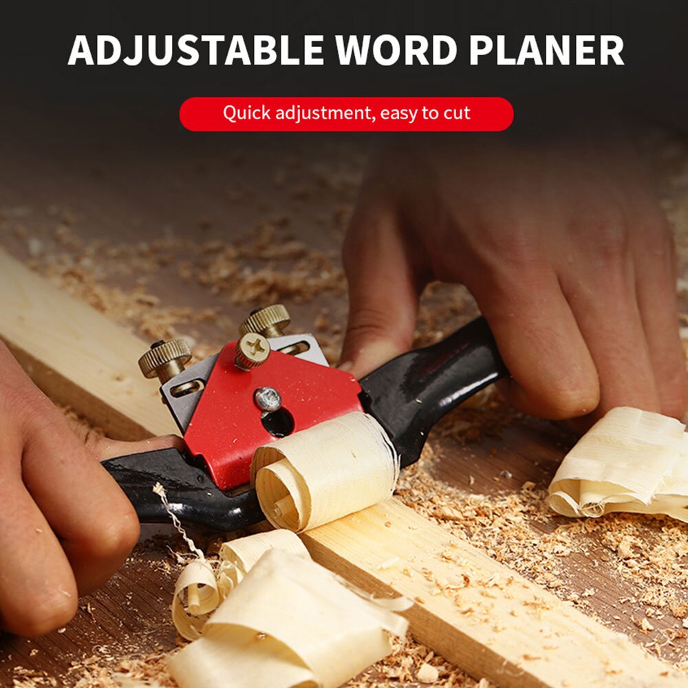 Adjustable Hand Planer (Two blades included)