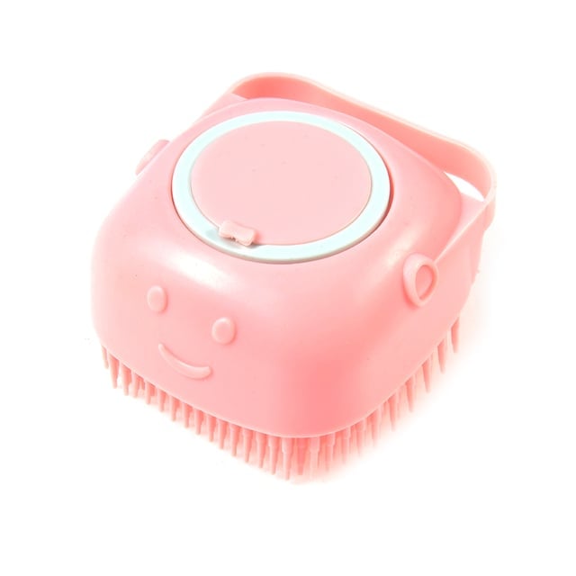 mamymarket™-Bathroom Pet Bath Brush Massage Soft Silicone Comb Pet