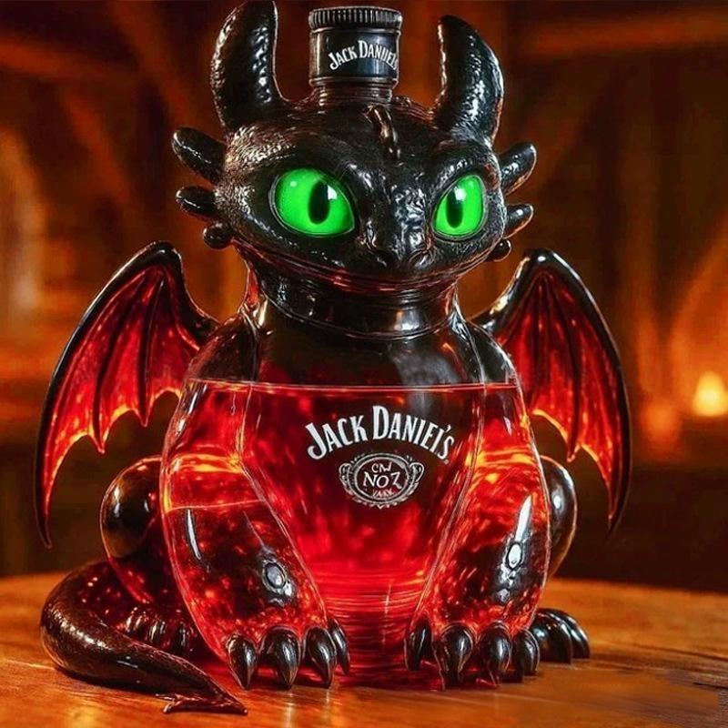 Art Whiskey Bottle