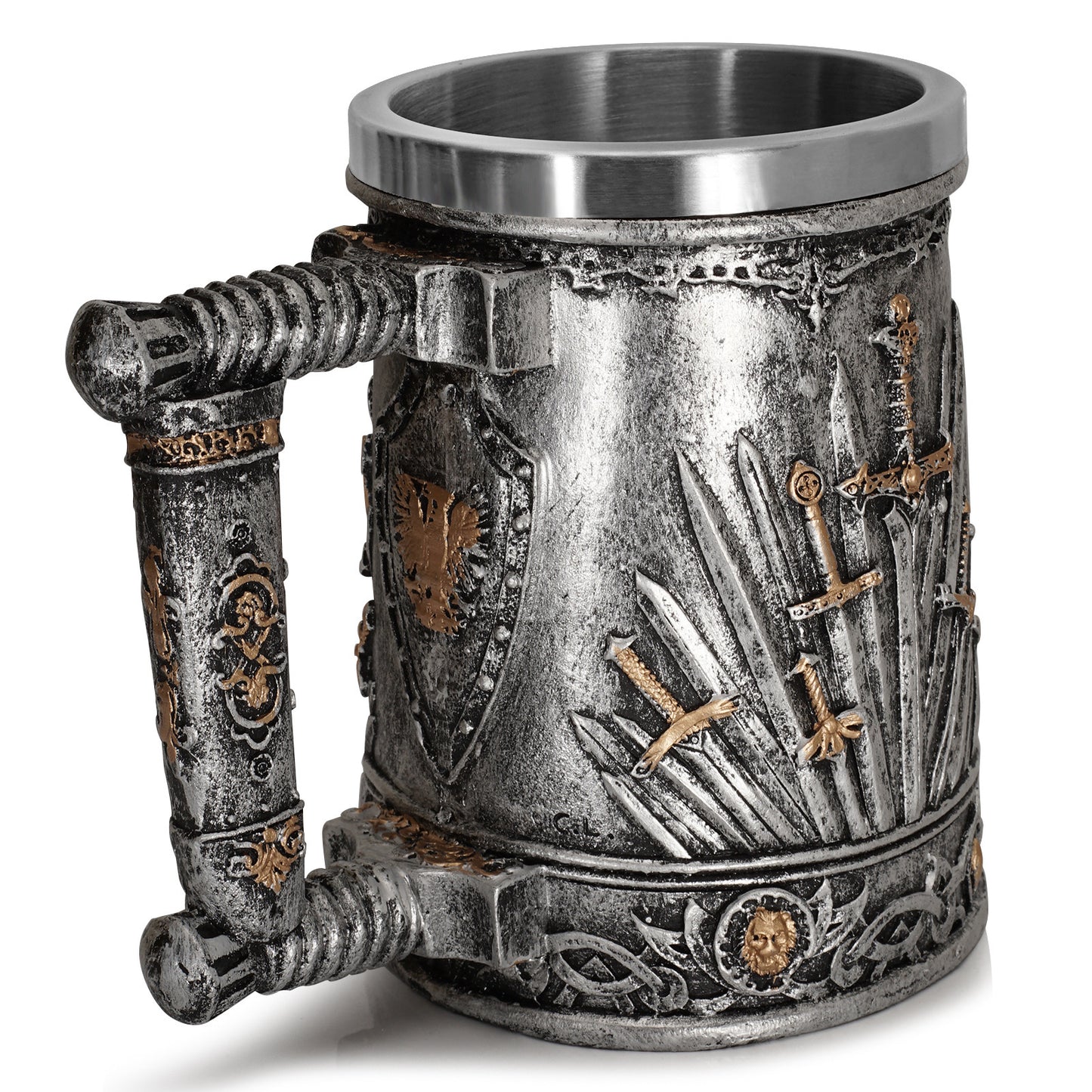 Nordic Rune Beer tankard