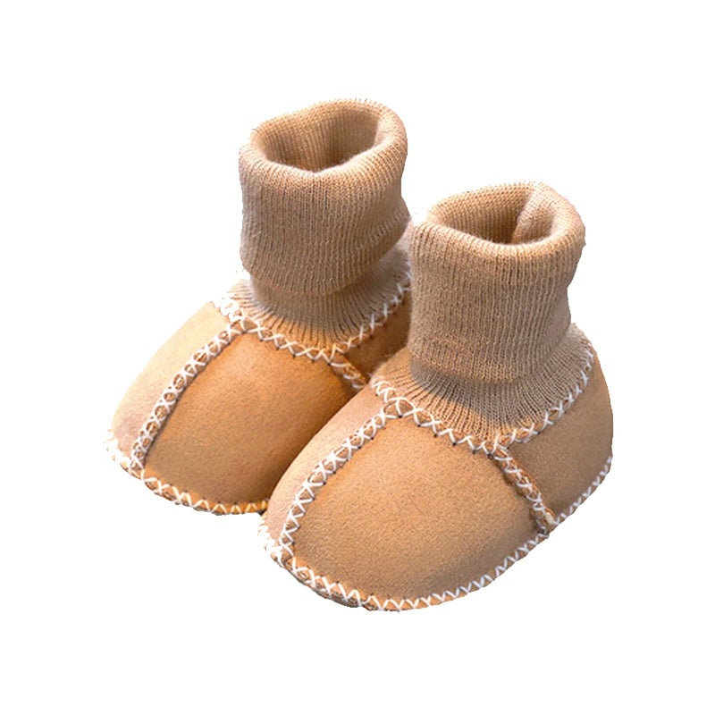 mamymarket™-Multiple Colors - Warm Fur Baby Sock Shoes