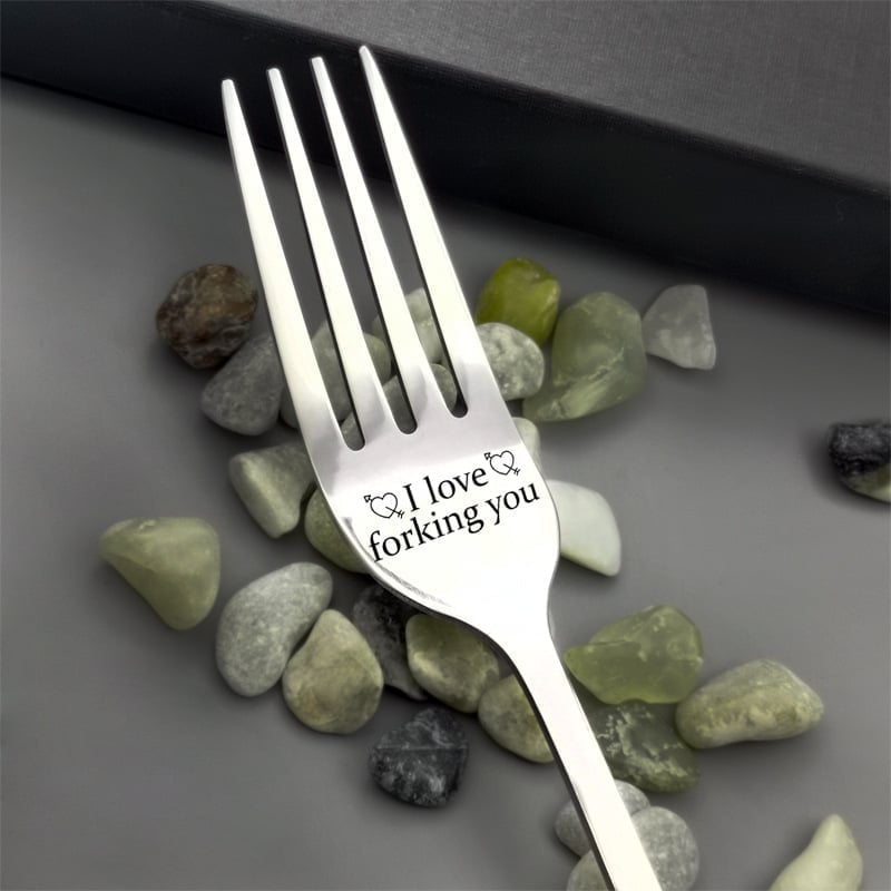 Engraved Fork - Best Funny Gift For Loved One