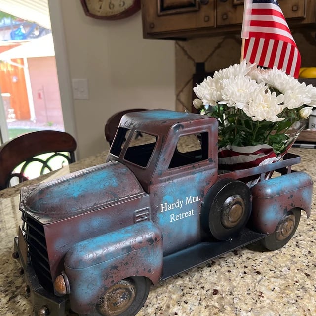 🎁Hot Sale 49%OFF💝Large Rustic Farmhouse Truck Decor