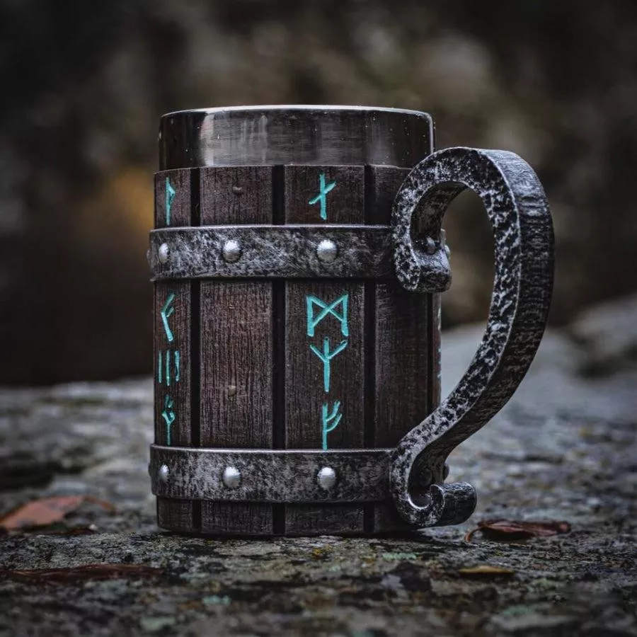 Viking Barrel Mug(Large:550ml)