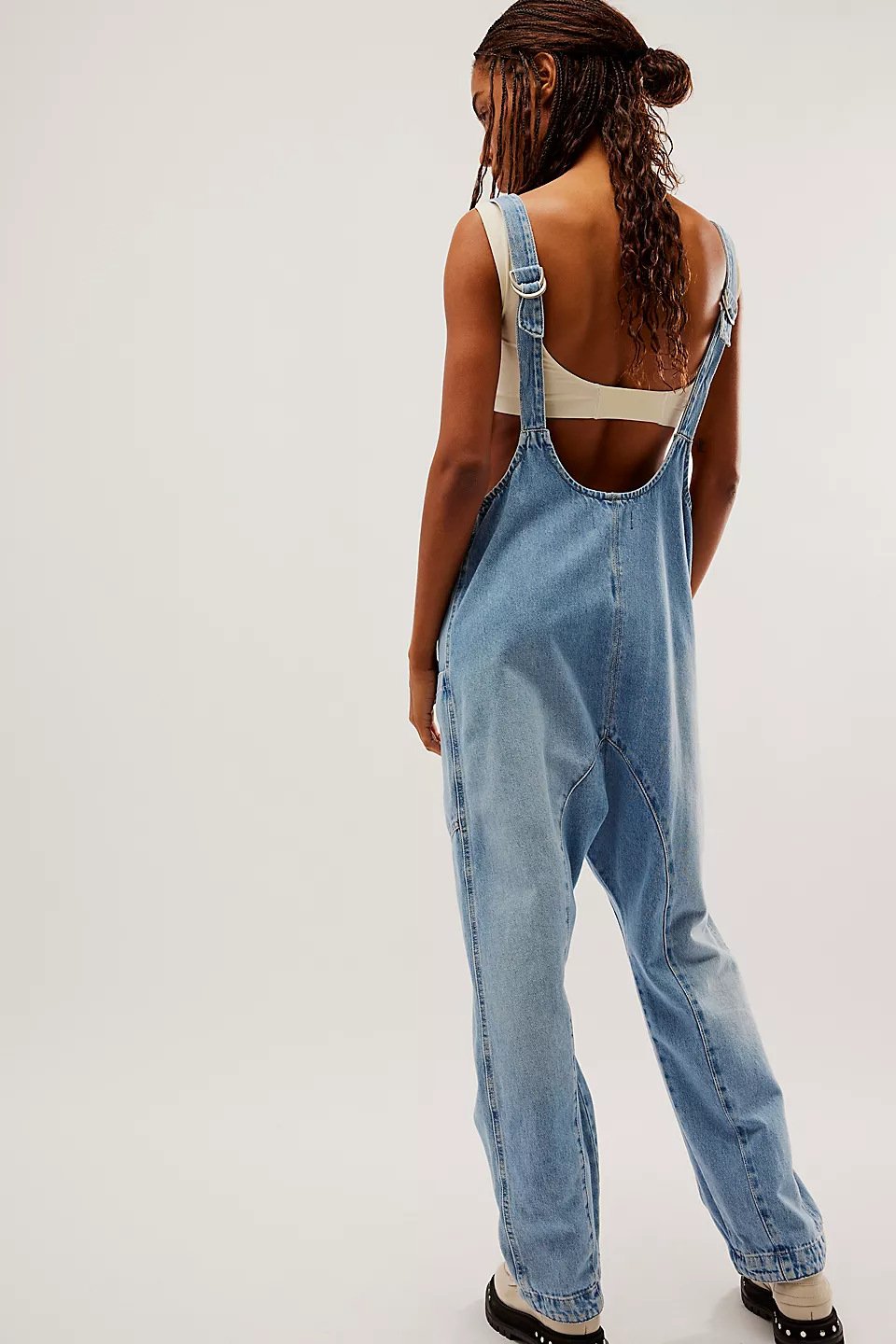 Last Day 50% OFF🔥Denim Jumpsuit With Pockets