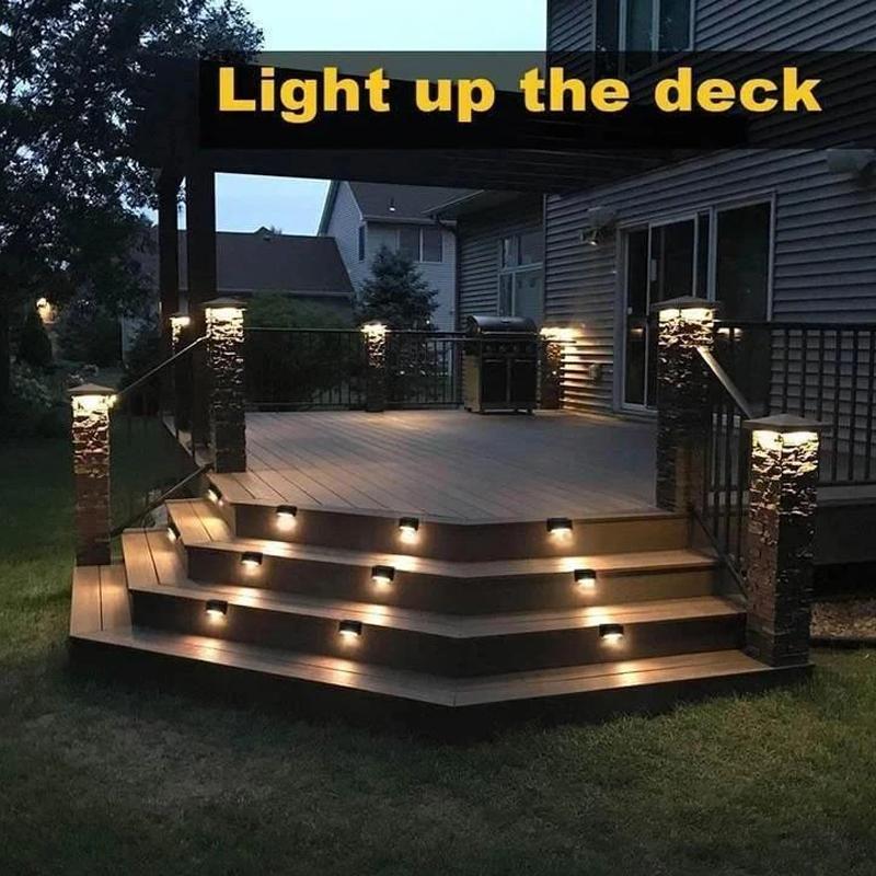 Waterproof Outdoor Solar Deck Lights