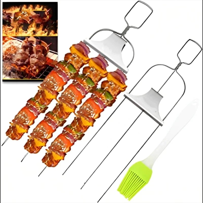 3 Way Grill Skewers - GrillSavant