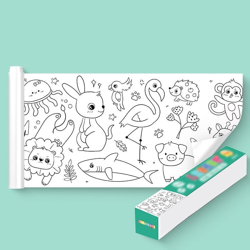 mamymarket™-Children's Drawing Roll