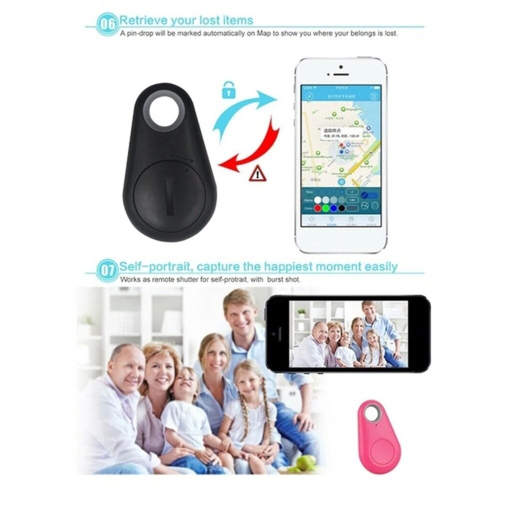 mamymarket™-Bluetooth and GPS Pet Wireless Tracker