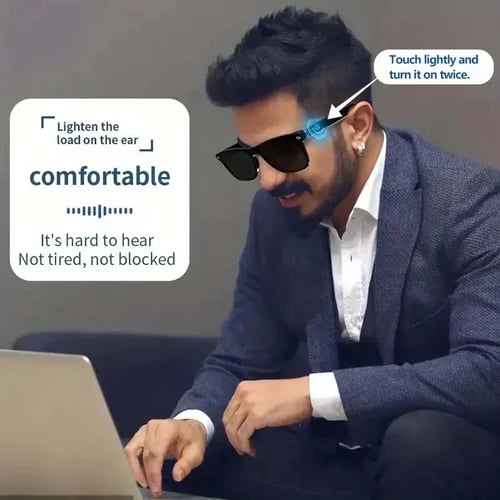 ✨Super Black Technology✨Smart Wireless Headphone Sunglasses