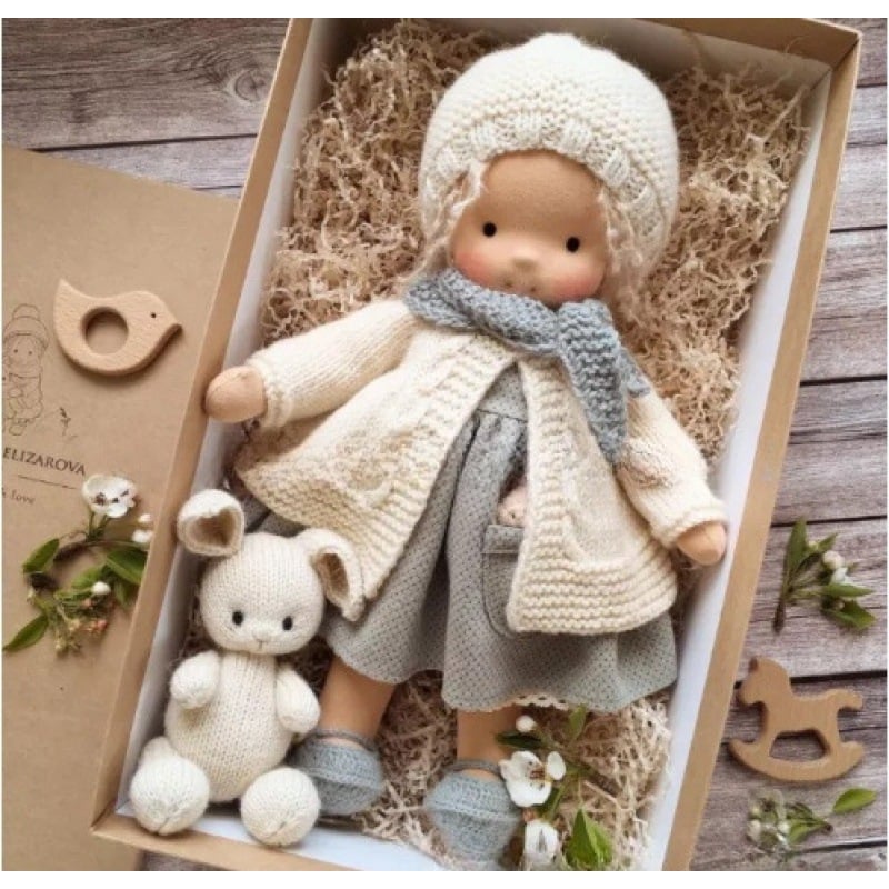 ALL🎁🎁The Best Gift for Kids-Handmade Waldorf Doll👧(Buy2 Free Shipping)