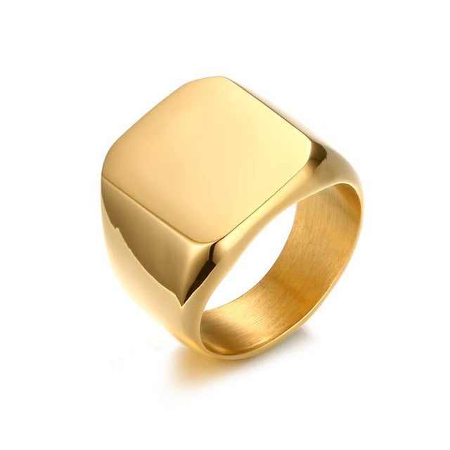 Cool Fashion Individuality Signet Ring for Men