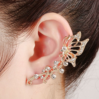 Fashion New Arrival Leaf Clip Earrings