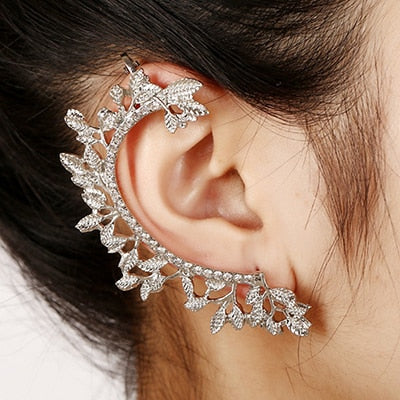 Fashion New Arrival Leaf Clip Earrings