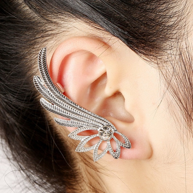 Fashion New Arrival Leaf Clip Earrings